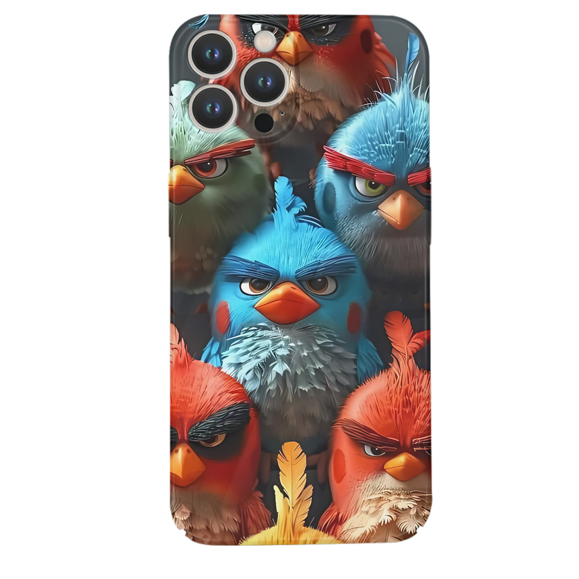 （画像用） Angry Birds アングリーバード 【iPhone 14シリーズ対応】ハードケース